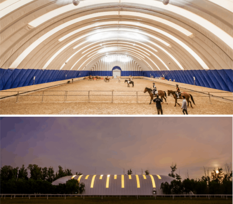 氣膜馬術(shù)館 氣膜馬術(shù)館