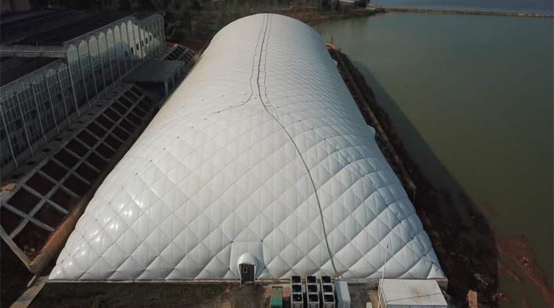 氣膜建筑外部 氣膜建筑外部