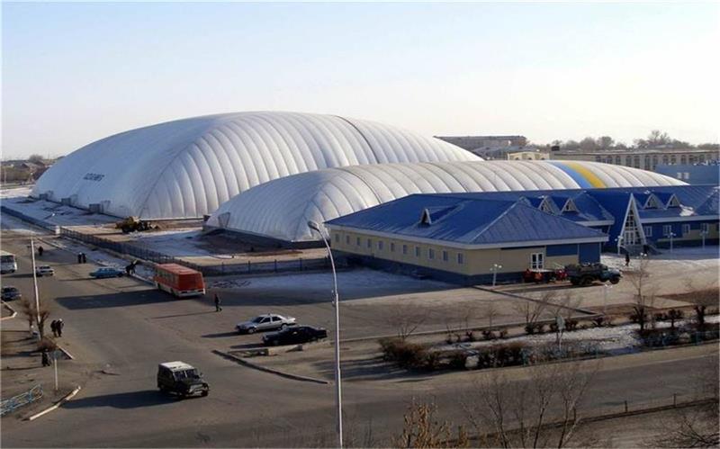 提升形象  減少揚(yáng)塵  氣膜建筑成煤倉首選