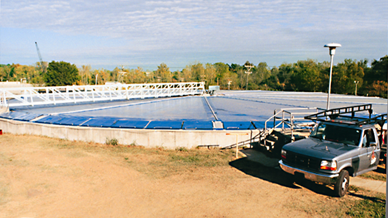 沉淀池膜加蓋 沉淀池膜加蓋