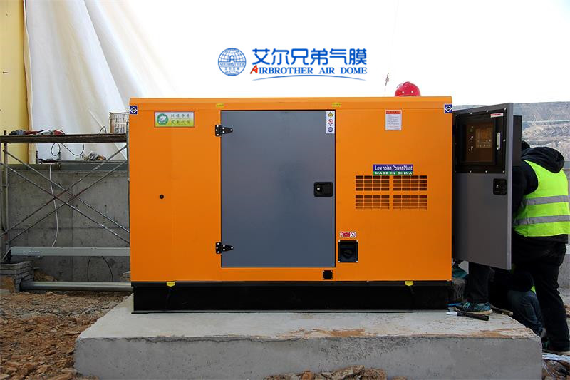 【艾爾兄弟】充氣膜建筑的充氣與調試過程的分享