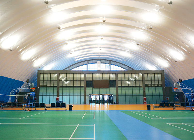 氣承式膜建筑內(nèi)景 氣承式膜建筑內(nèi)景