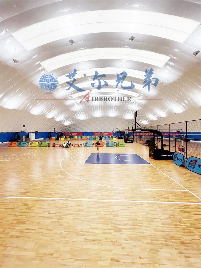 裝修后的氣膜館 裝修后的氣膜館